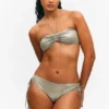 Glitter Halter Bikini Top – Glitter Khaki Green Glitter Halter Bikini Top – Glitter Khaki Green