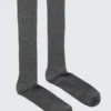 Glitter Mid-High Socks – Dark Grey Glitter Glitter Mid-High Socks – Dark Grey Glitter
