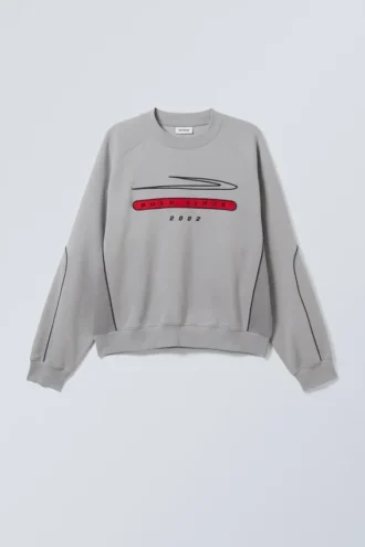 Graphic Regular Raglan Sweatshirt – Bold Since 2002