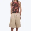 Graphic Rib Tank Top – Red Camouflage Graphic Rib Tank Top – Red Camouflage