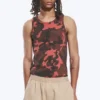 Graphic Rib Tank Top – Red Camouflage Graphic Rib Tank Top – Red Camouflage