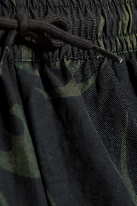 Graphic Swim Shorts – Black Graphic Swim Shorts – Black