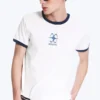 Graphic T-Shirt – White – Beats Print Graphic T-Shirt – White – Beats Print