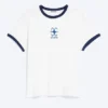 Graphic T-Shirt – White – Beats Print Graphic T-Shirt – White – Beats Print