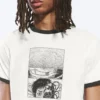 Graphic T-Shirt – White – Comic Page Graphic T-Shirt – White – Comic Page