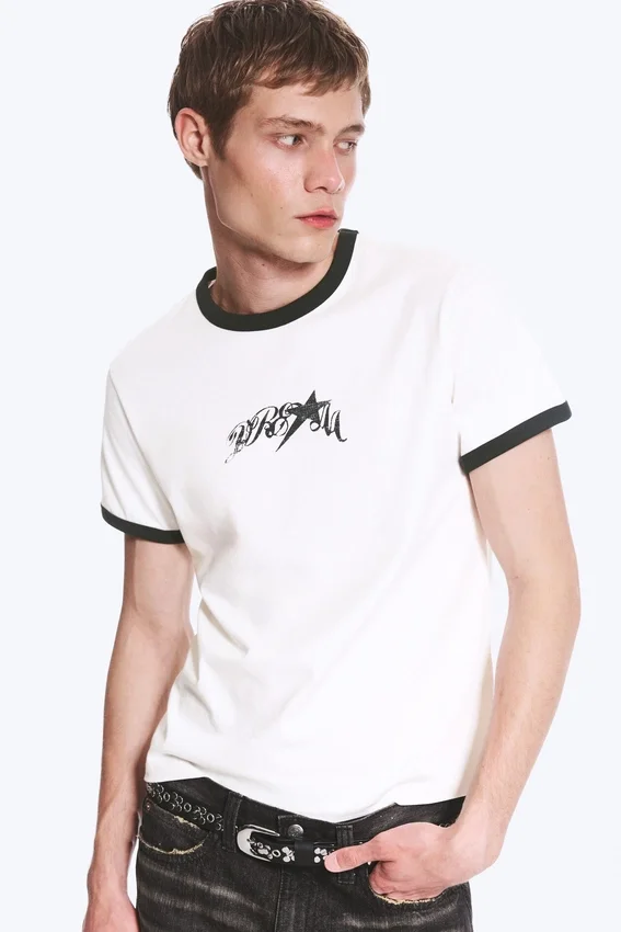 Graphic T-Shirt – White – Dre8M Print Graphic T-Shirt – White – Dre8M Print