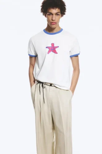 Graphic T-Shirt – White – Star