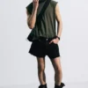 Gravity Short Mid Rise Loose Denim Shorts – Tuned Black – Black Gravity Short Mid Rise Loose Denim Shorts – Tuned Black – Black