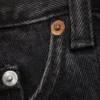 Gravity Short Mid Rise Loose Denim Shorts – Tuned Black – Black Gravity Short Mid Rise Loose Denim Shorts – Tuned Black – Black