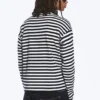 Great Boxy Graphic Long Sleeve T-Shirt – Black & White Stripe – Dreams Great Boxy Graphic Long Sleeve T-Shirt – Black & White Stripe – Dreams