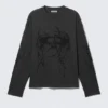 Great Boxy Graphic Long Sleeve T-Shirt – Dark Grey – Big Mess Great Boxy Graphic Long Sleeve T-Shirt – Dark Grey – Big Mess