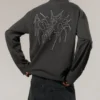 Great Boxy Graphic Long Sleeve T-Shirt – Dark Grey – Tristar Great Boxy Graphic Long Sleeve T-Shirt – Dark Grey – Tristar