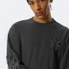 Great Boxy Graphic Long Sleeve T-Shirt – Dark Grey – Tristar Great Boxy Graphic Long Sleeve T-Shirt – Dark Grey – Tristar