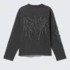 Great Boxy Graphic Long Sleeve T-Shirt – Dark Grey – Tristar Great Boxy Graphic Long Sleeve T-Shirt – Dark Grey – Tristar