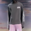 Great Boxy Graphic Long Sleeve T-Shirt – Dark Mole – Logo Mix Great Boxy Graphic Long Sleeve T-Shirt – Dark Mole – Logo Mix