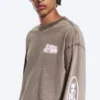 Great Boxy Graphic Long Sleeve T-Shirt – Dark Mole – Logo Mix Great Boxy Graphic Long Sleeve T-Shirt – Dark Mole – Logo Mix