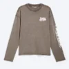 Great Boxy Graphic Long Sleeve T-Shirt – Dark Mole – Logo Mix Great Boxy Graphic Long Sleeve T-Shirt – Dark Mole – Logo Mix