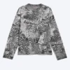 Great Boxy Graphic Long Sleeve T-Shirt – Dark Mole – Psychedelia Great Boxy Graphic Long Sleeve T-Shirt – Dark Mole – Psychedelia