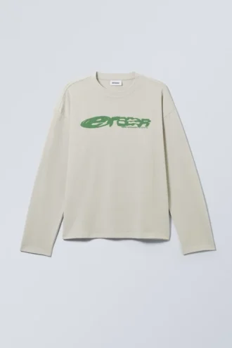 Great Boxy Graphic Long Sleeve T-Shirt – Erazer Dusty Mole Great Boxy Graphic Long Sleeve T-Shirt – Erazer Dusty Mole