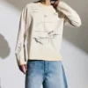 Great Boxy Graphic Long Sleeve T-Shirt – Light Dusty Mole – Sketch Great Boxy Graphic Long Sleeve T-Shirt – Light Dusty Mole – Sketch