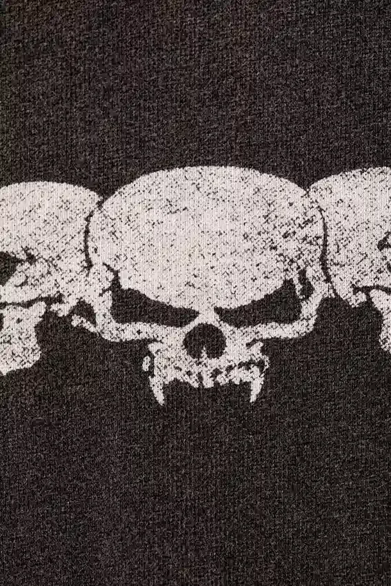 Great Boxy Graphic Long Sleeve T-Shirt – Washed Black – Skull Flame Great Boxy Graphic Long Sleeve T-Shirt – Washed Black – Skull Flame