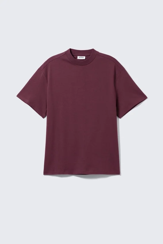 Great Heavyweight T-Shirt – Dark Pink Great Heavyweight T-Shirt – Dark Pink