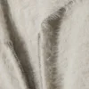 Hairy Knitted Zip Cardigan – Dirty White