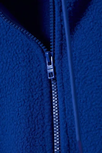Half-Zip Fleece Hoodie – Bright Blue Half-Zip Fleece Hoodie – Bright Blue