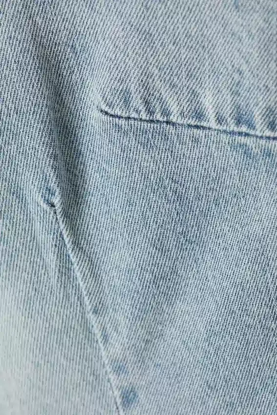 Halter Neck Denim Jumpsuit – Space Blue – Light Blue Halter Neck Denim Jumpsuit – Space Blue – Light Blue
