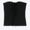 Halterneck Bandeau Top – Black Halterneck Bandeau Top – Black