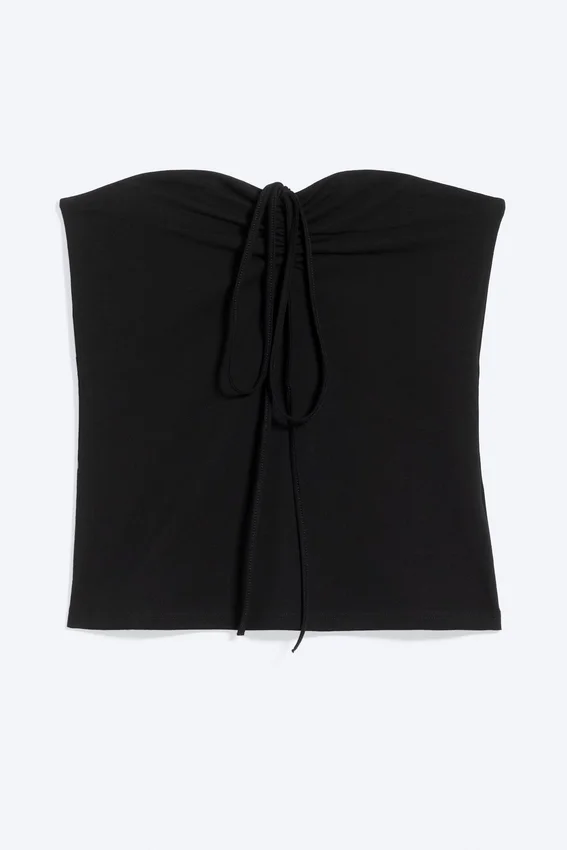 Halterneck Bandeau Top – Black Halterneck Bandeau Top – Black
