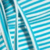 Halterneck Bandeau Top – White & Turquoise Stripes Halterneck Bandeau Top – White & Turquoise Stripes