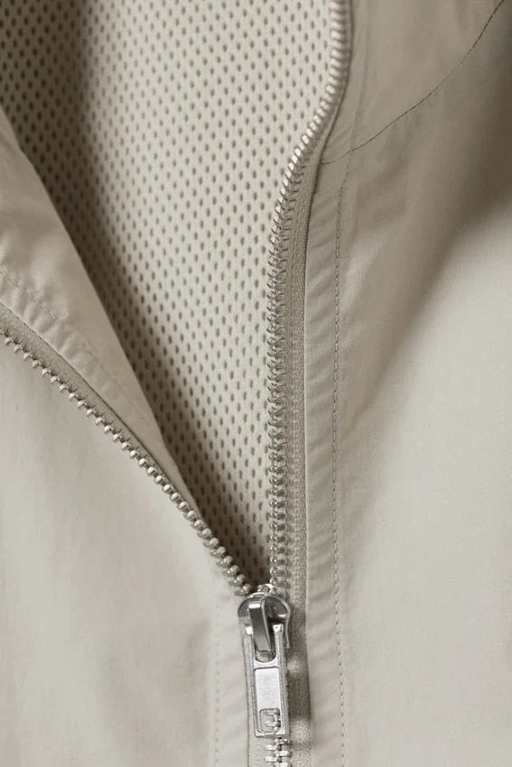 Hanne H Oversized Track Jacket – Light Dusty Mole Hanne H Oversized Track Jacket – Light Dusty Mole