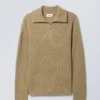 Harry Wool Blend Sweater – Beige Harry Wool Blend Sweater – Beige