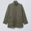 Hayden Workwear Jacket – Dark Khaki Hayden Workwear Jacket – Dark Khaki