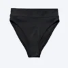Heat High Waist Bikini Bottoms – Black Heat High Waist Bikini Bottoms – Black