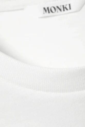 Heavyweight Boxy Cotton T-Shirt – White