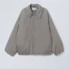 Helena Padded Jacket – Dusty Grey Helena Padded Jacket – Dusty Grey