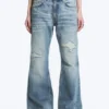 Helix Low Rise Regular Flared Jeans – Sky Worn – Medium Blue Helix Low Rise Regular Flared Jeans – Sky Worn – Medium Blue