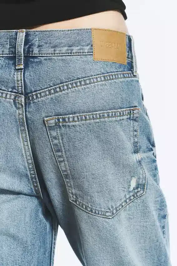 Helix Low Rise Regular Flared Jeans – Sky Worn – Medium Blue Helix Low Rise Regular Flared Jeans – Sky Worn – Medium Blue