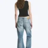 Helix Low Rise Regular Flared Jeans – Sky Worn – Medium Blue Helix Low Rise Regular Flared Jeans – Sky Worn – Medium Blue