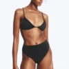 High Rise Brazilian Bikini Bottoms – Black High Rise Brazilian Bikini Bottoms – Black