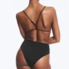 High Rise Brazilian Bikini Bottoms – Black High Rise Brazilian Bikini Bottoms – Black