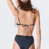 High Rise Brazilian Bikini Bottoms – Dark Blue High Rise Brazilian Bikini Bottoms – Dark Blue