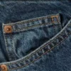 High Waisted Curved-Yoke Barrel Jeans – Blue Anthem – Medium Blue High Waisted Curved-Yoke Barrel Jeans – Blue Anthem – Medium Blue