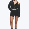 High Waisted Sports Biker Shorts – Black High Waisted Sports Biker Shorts – Black