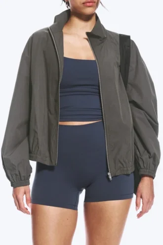 High Waisted Sports Biker Shorts – Dark Blue