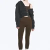 High Waisted Sports Tights – Dark Brown High Waisted Sports Tights – Dark Brown