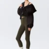 High Waisted Sports Tights – Dark Brown High Waisted Sports Tights – Dark Brown