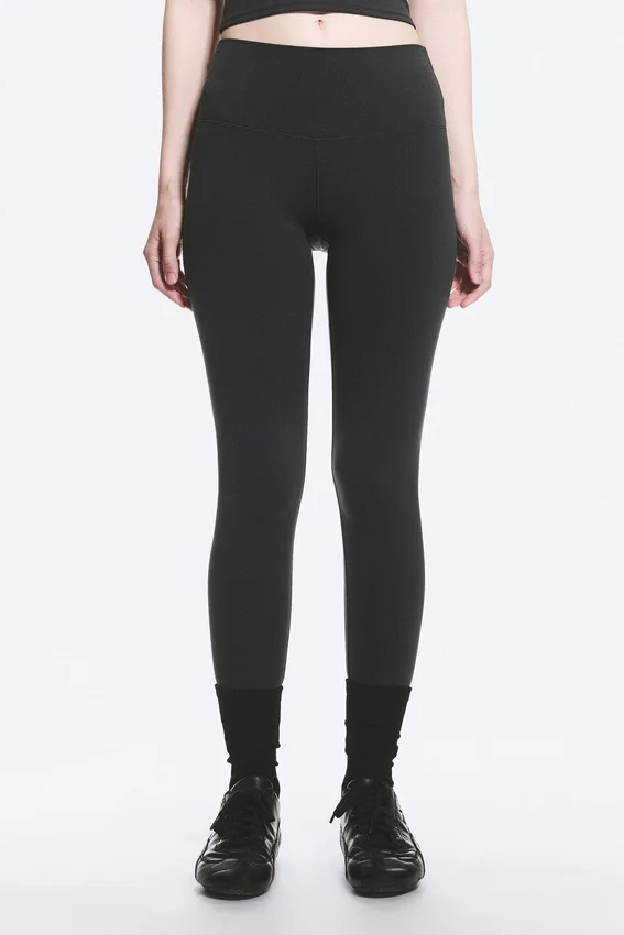 High Waisted Sports Tights – Dark Grey High Waisted Sports Tights – Dark Grey